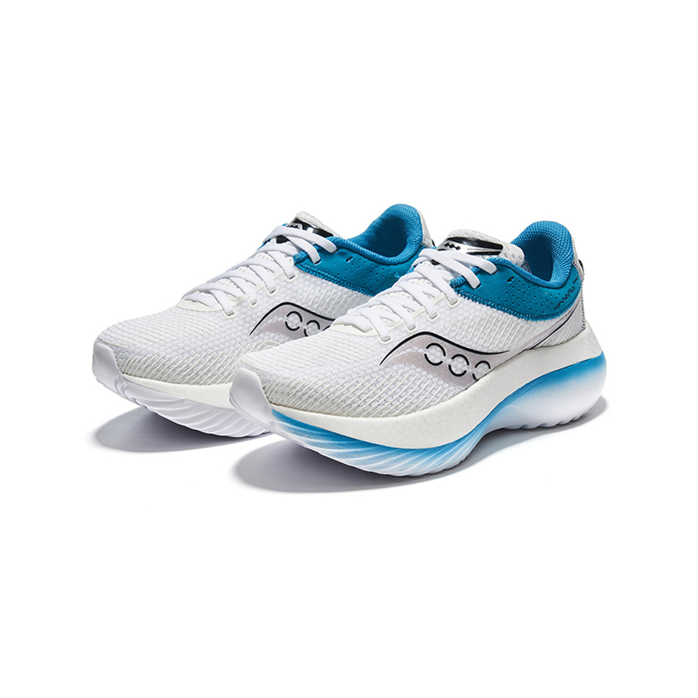 Saucony Kinvara 'White Blue' Женские