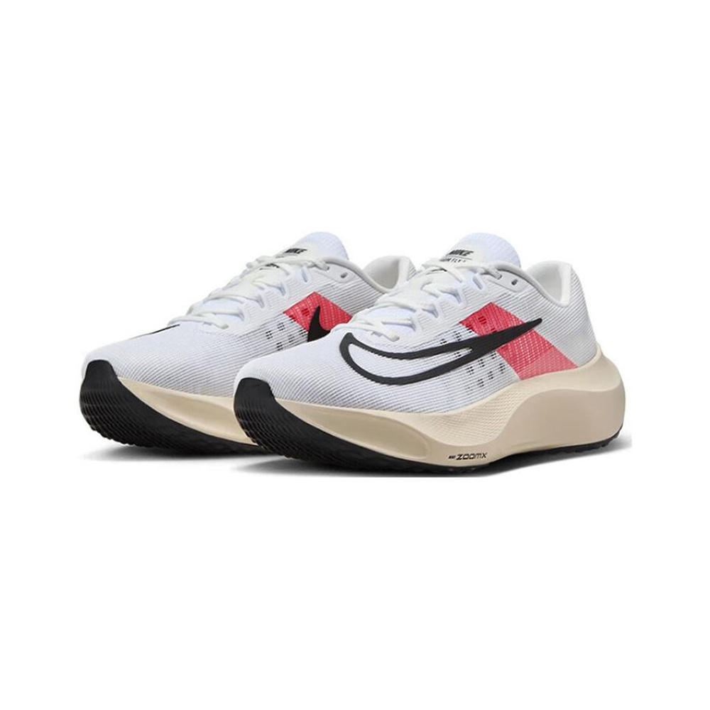 Nike Zoom Fly 5 'White / Smoke Grey / Black / Metallic Silver' Мужские