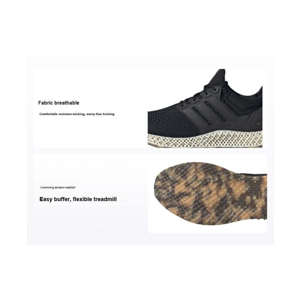 Adidas Ultraboost 'Ultra Running Core Black White' Мужские