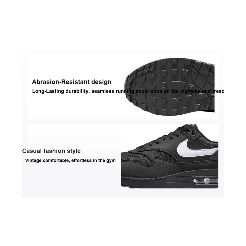 Nike Air Max 1 'Black / Chalk / White' Мужские