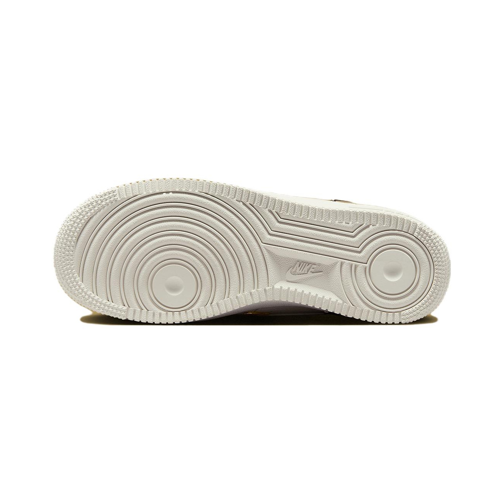 Nike Air Force 1 'White / Pure Platinum / Metallic Silver / Dark Obsidian' Женские