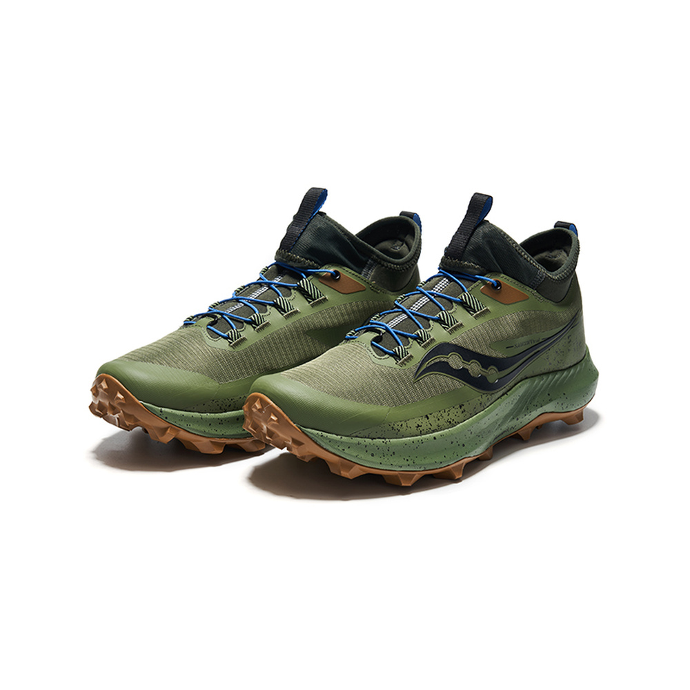 Saucony Peregrine 13 'Green Black' Мужские