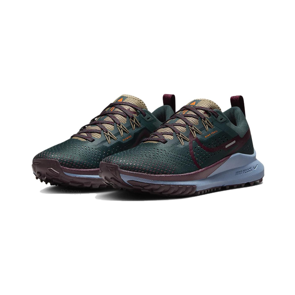 Nike Pegasus Trail 4 'Court Purple / White / Black / University Gold' Женские