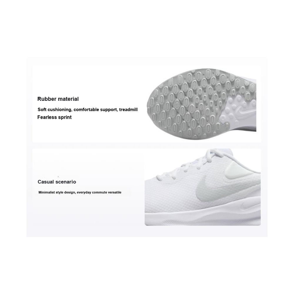 Nike Revolution 7 'Black / Cool Grey / University Red / White' Мужские