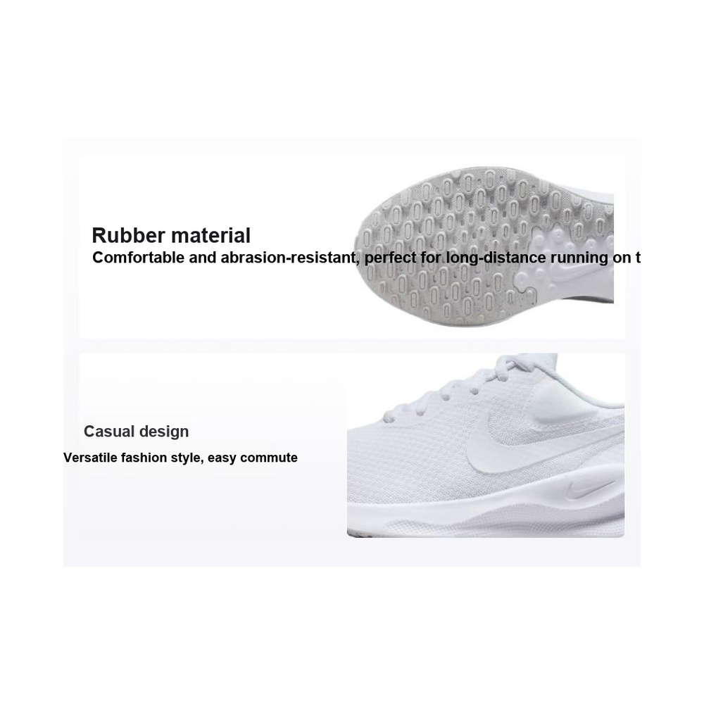 Nike Revolution 7 'Triple White' Женские