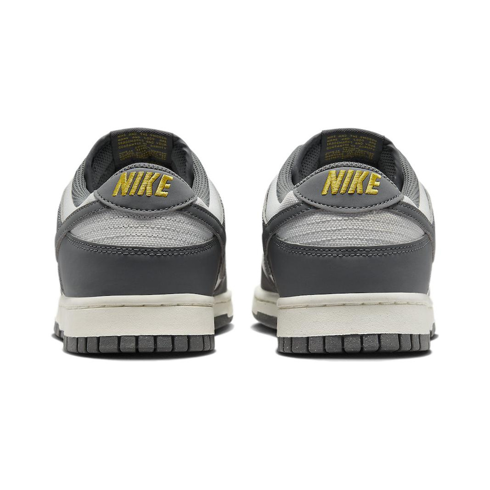 Nike Dunk Low 'Metallic Silver / Vast Grey / Black' Мужские