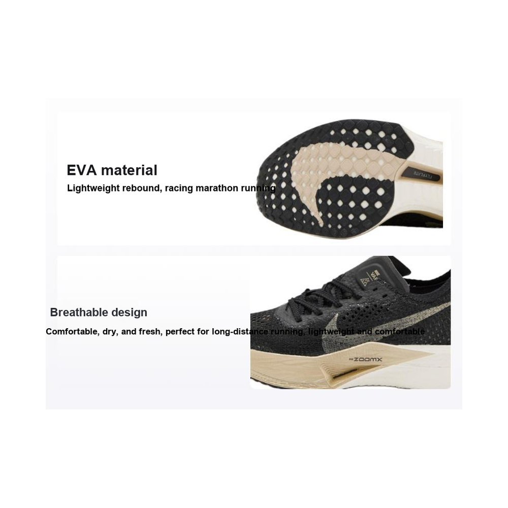 Nike Zoomx Vaporfly Next% 3 'Black / Cool Grey / Anthracite' Мужские