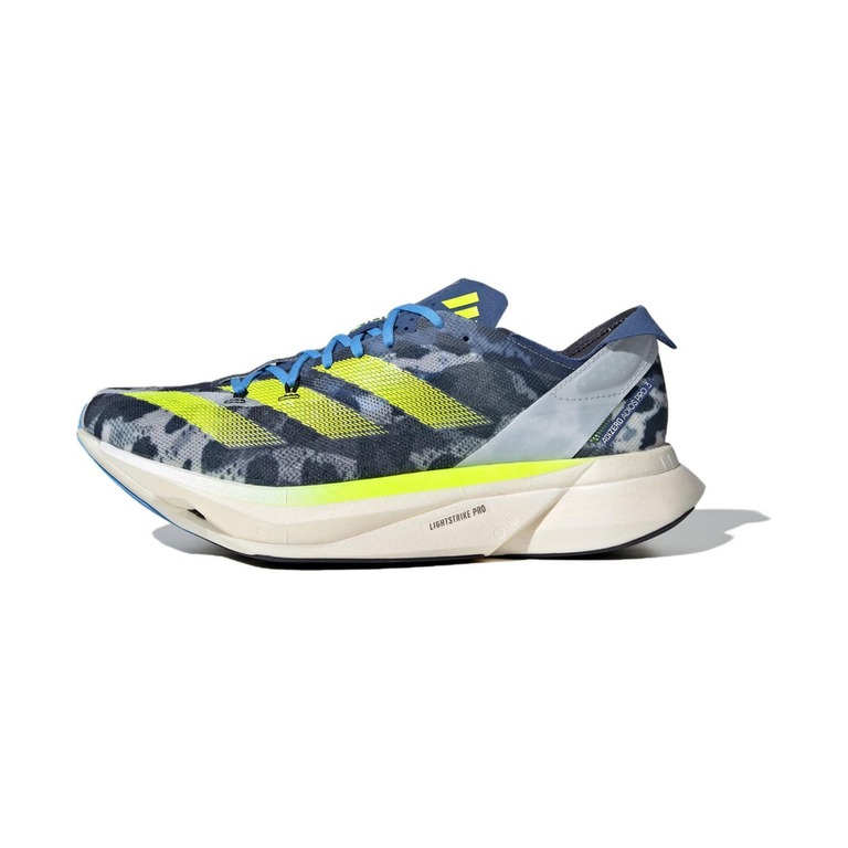 Adidas Adizero Adios 'White Yellow Blue' Мужские
