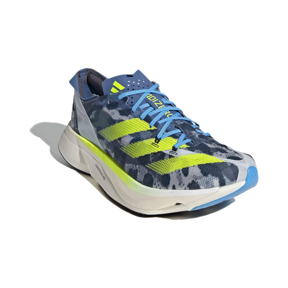 Adidas Adizero Adios 'White Yellow Blue' Мужские