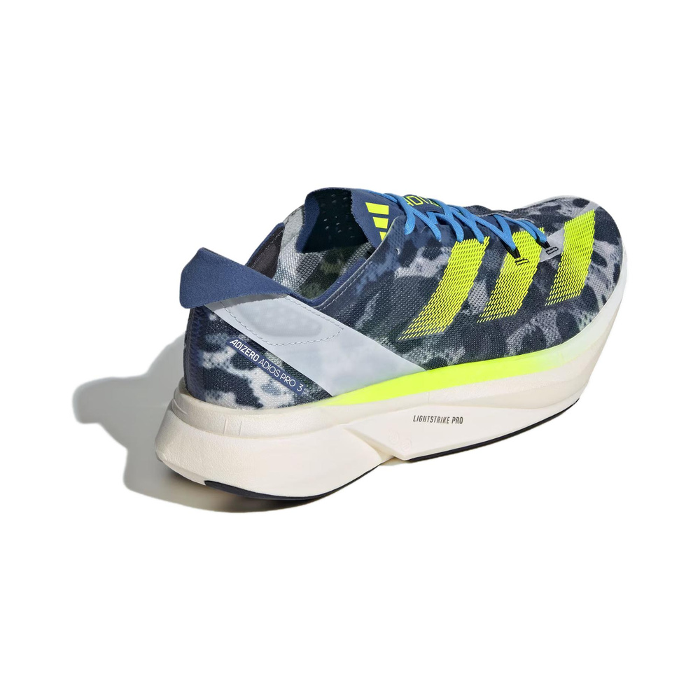 Adidas Adizero Adios 'White Yellow Blue' Мужские