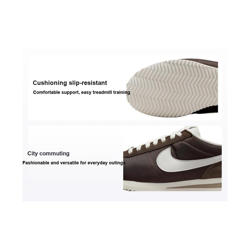 Nike Cortez 'Baroque Brown / Khaki / Sail' Женские