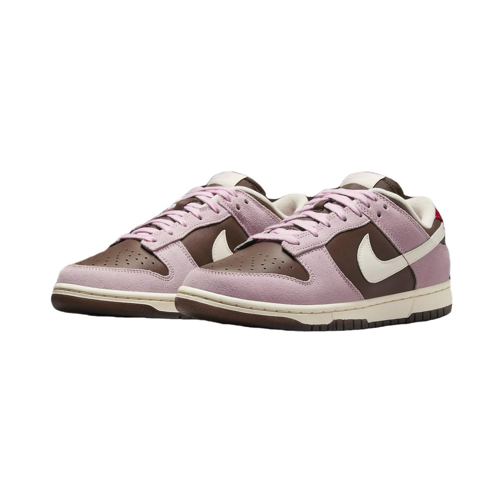 Nike Dunk 'Cacao Wow / Pink Foam / University Red / Pale Ivory' Женские