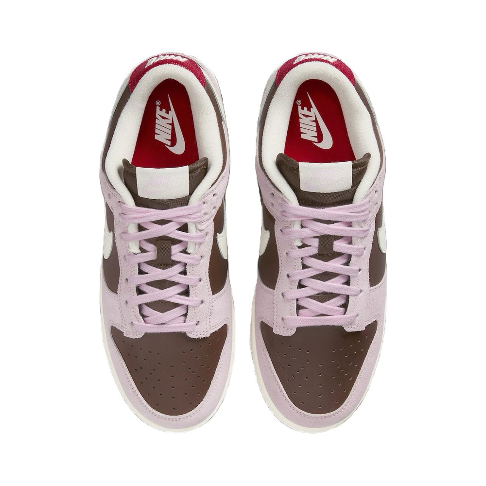Nike Dunk 'Cacao Wow / Pink Foam / University Red / Pale Ivory' Женские