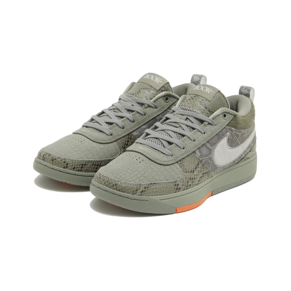 Nike Book 1 'Light Smoke Grey / Photon Dust / Hyper Crimson / Chrome' Мужские