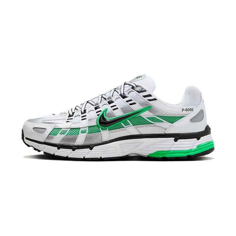 Nike P 6000 'White / Metallic Cool Grey / Cool Grey / Black' Мужские