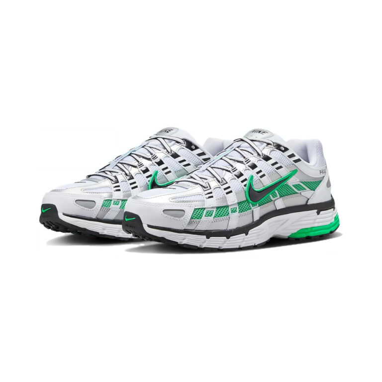 Nike P 6000 'White / Metallic Cool Grey / Cool Grey / Black' Мужские