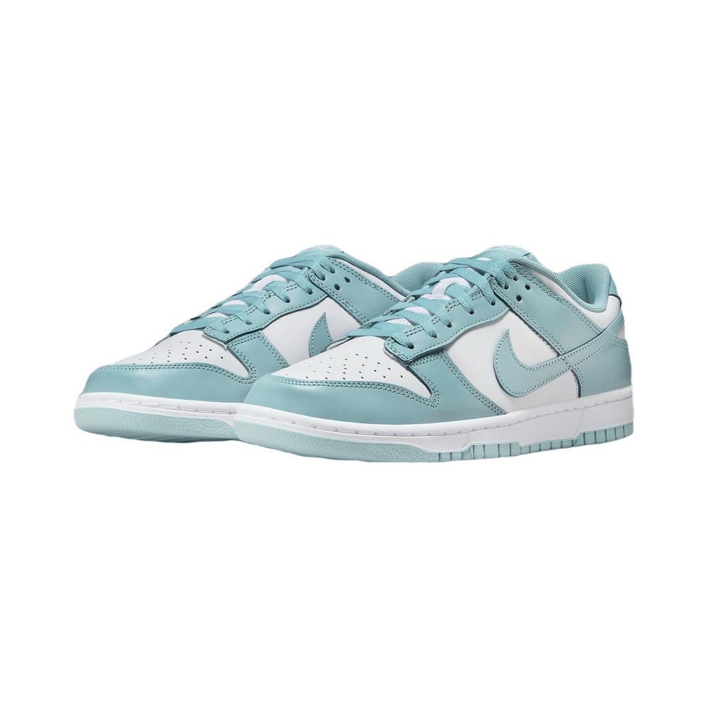 Nike Dunk Low 'White / Persian Violet / Stadium Green / White' Мужские
