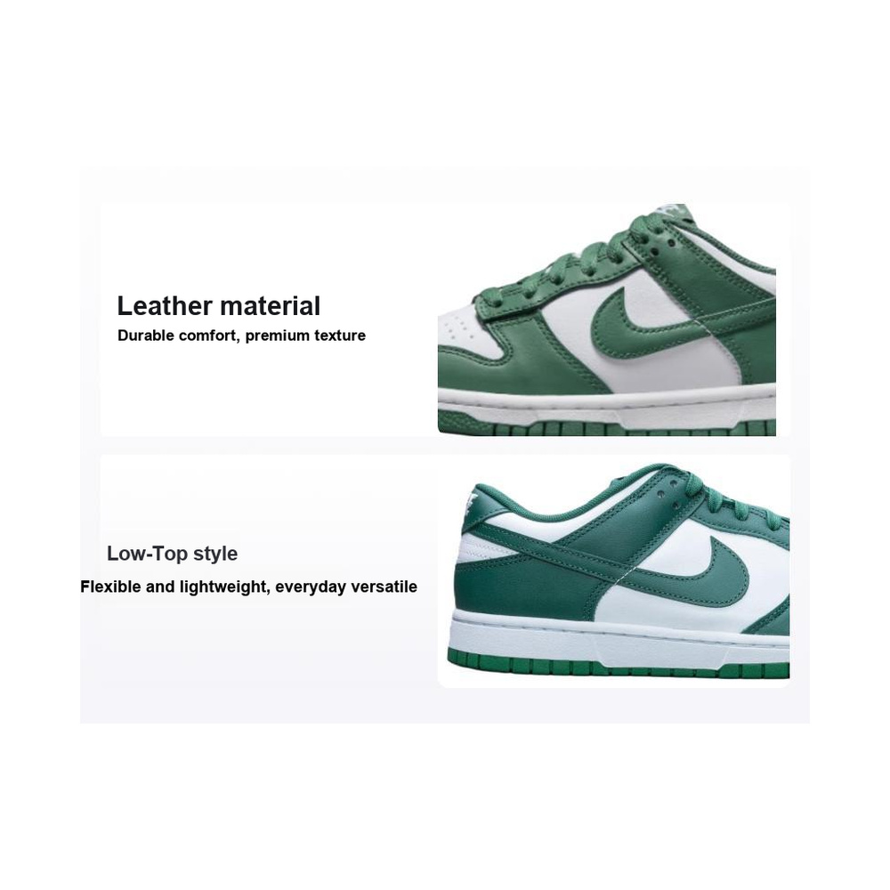 Nike Dunk Low 'White / Thunder Blue / Coconut Milk / University Red' Унисекс