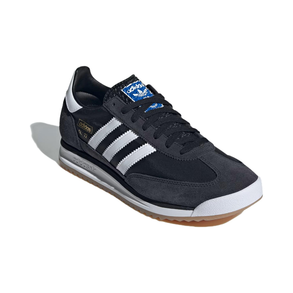Adidas SL 72 'Core Black / Cloud White / Blue' Мужские