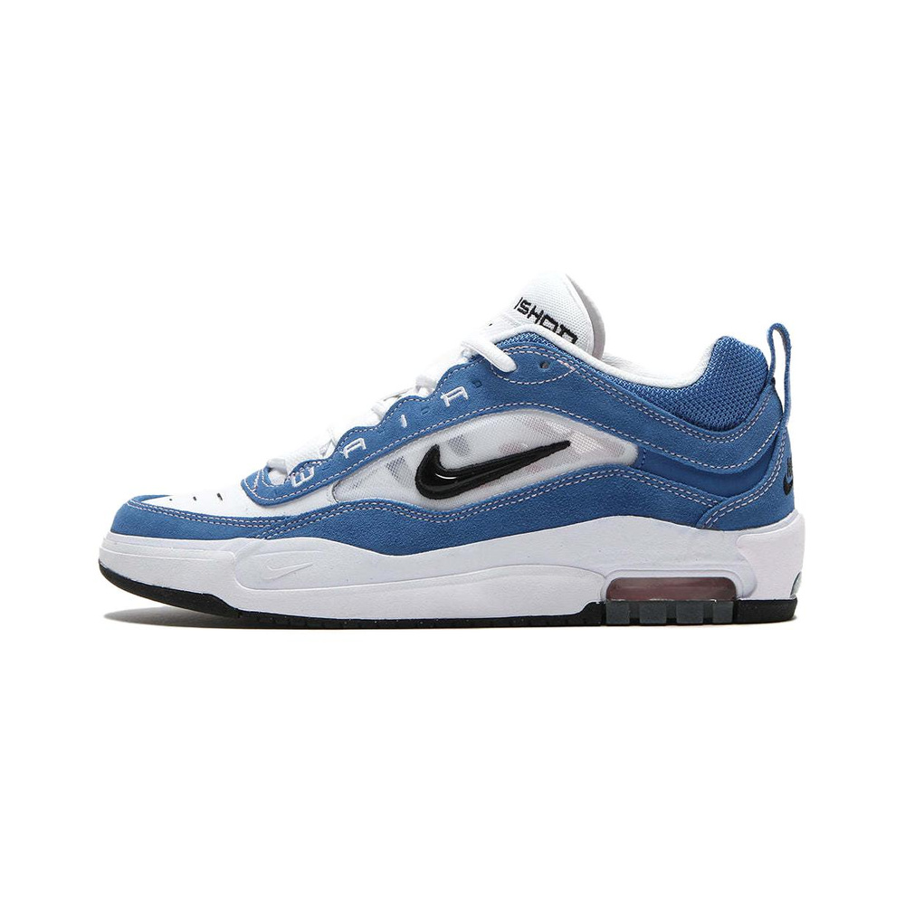 Ice Blue / White / Bright Crimson / Blue Fox