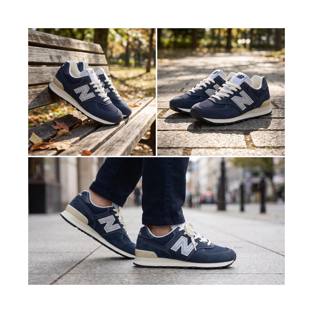 New Balance 574 'Navy' Мужские