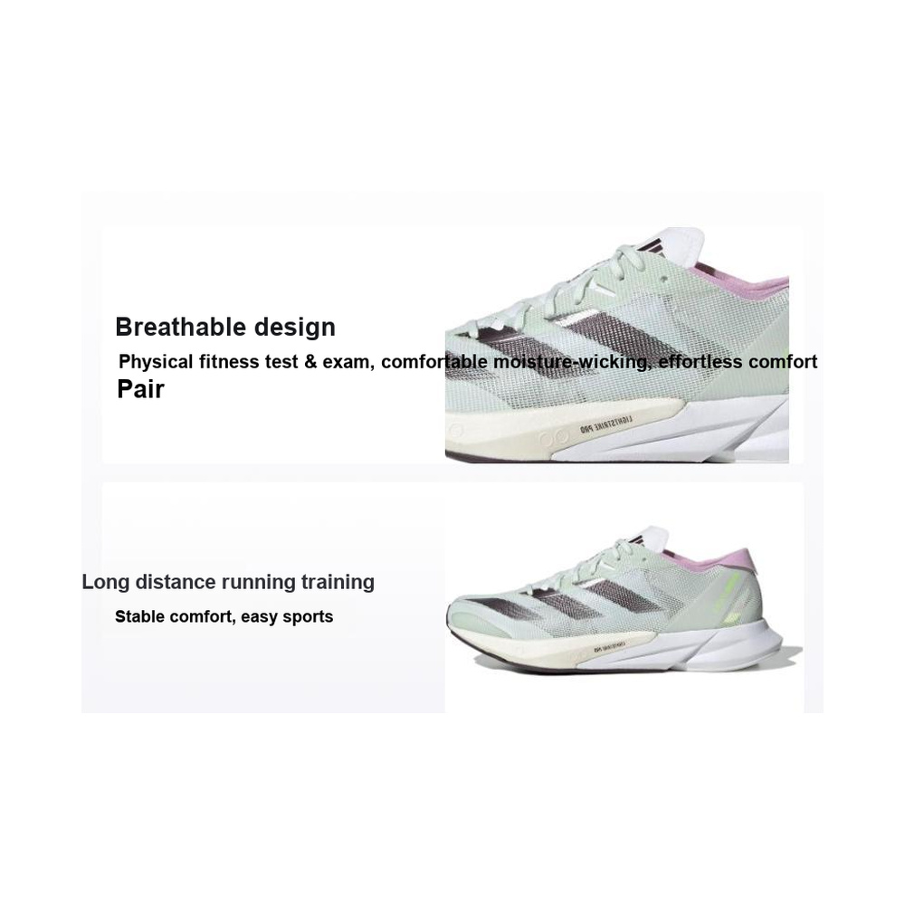 Adidas Adizero Adios 'Light Green Pink' Женские