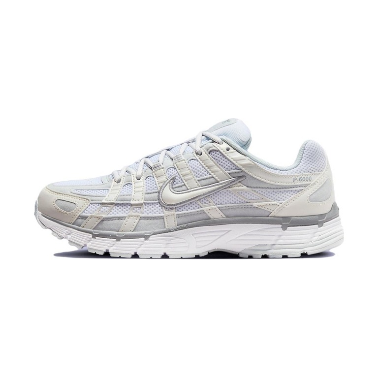 Nike P 6000 'Metallic Summit White / Pure Platinum / Wolf Grey / White' Женские