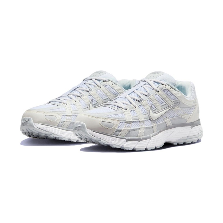 Nike P 6000 'Metallic Summit White / Pure Platinum / Wolf Grey / White' Женские