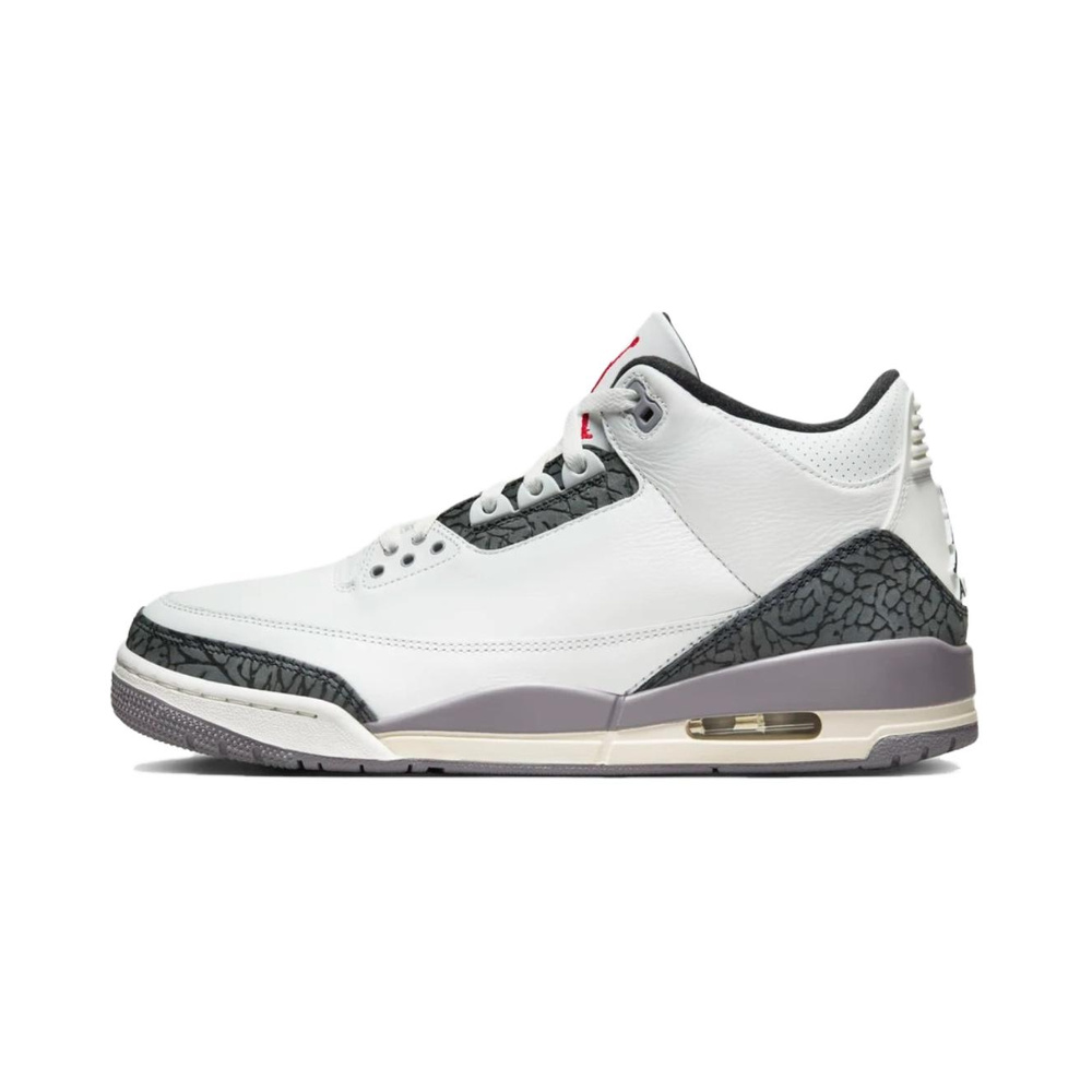 Air Jordan 3 'White / Gum Light Brown / Blue Beyond' Мужские