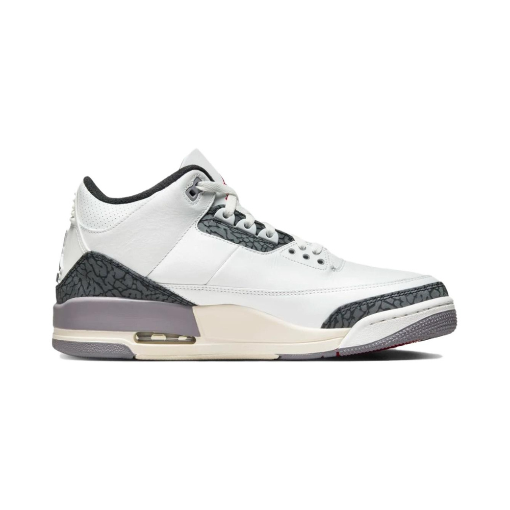 Air Jordan 3 'White / Gum Light Brown / Blue Beyond' Мужские