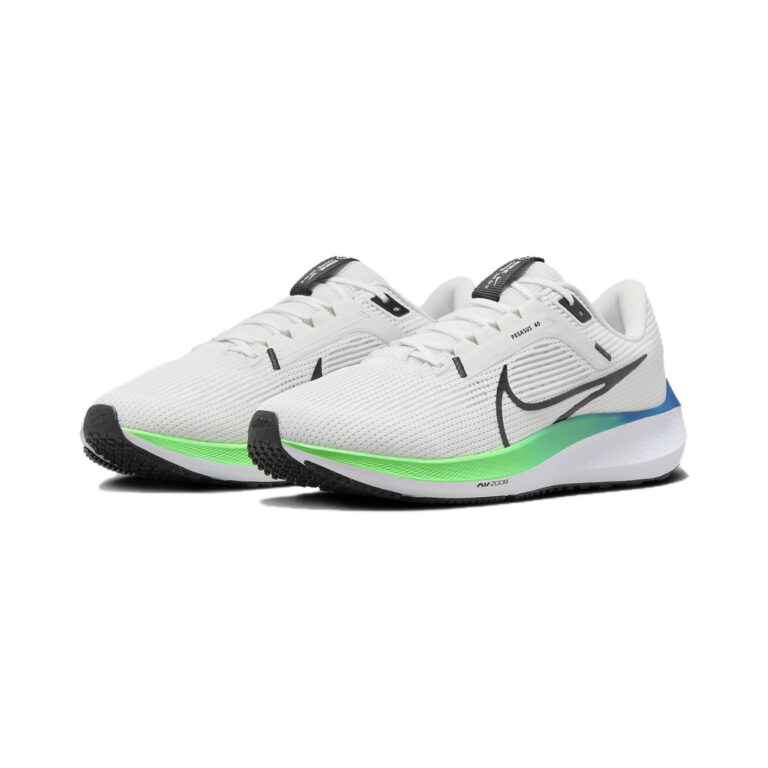 Nike Air Zoom Pegasus 40 'White / Green Spark / Summit White / Midnight Navy' Мужские