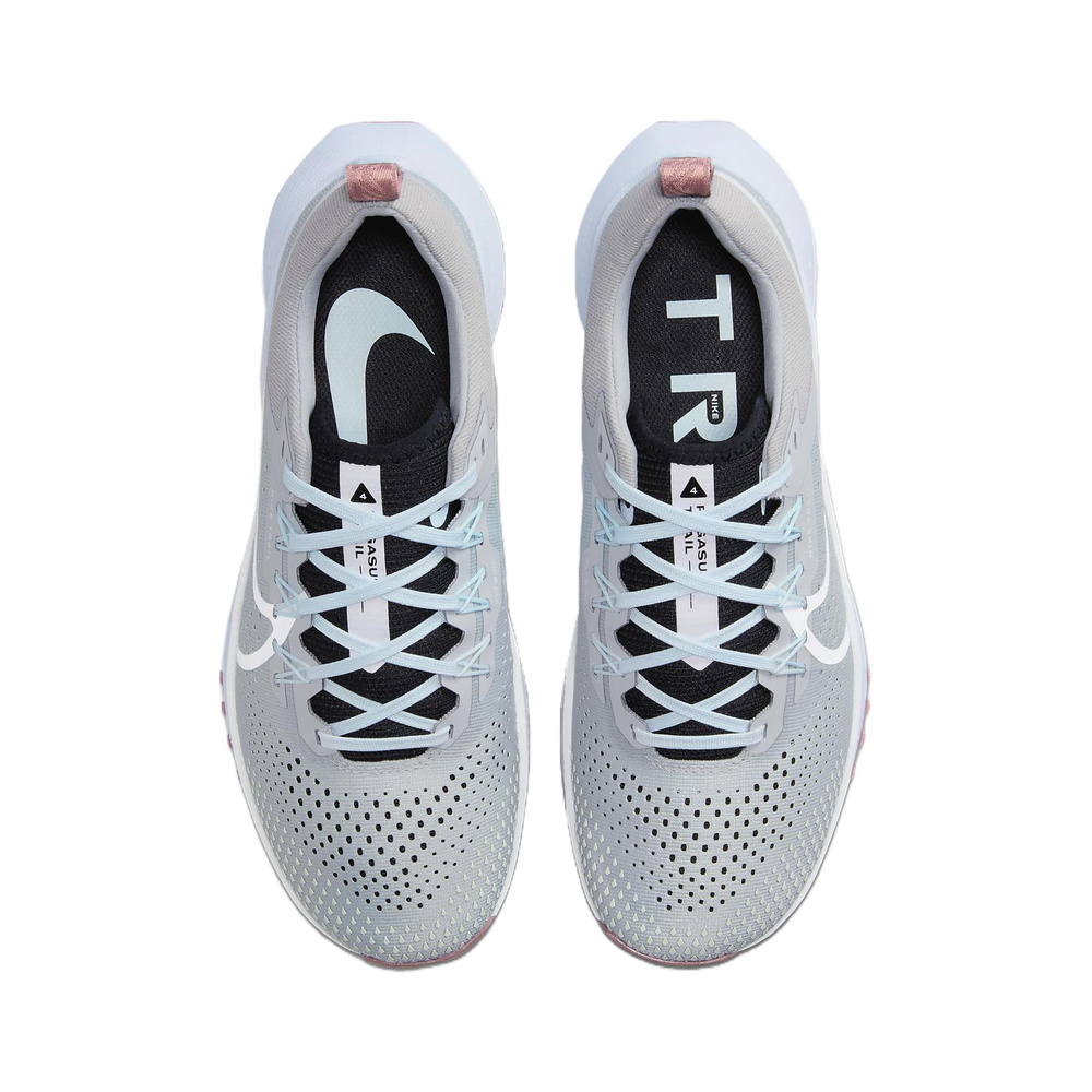 Nike Pegasus Trail 4 'White / Dark Smoke Grey / Metallic Dark Grey / Black' Женские