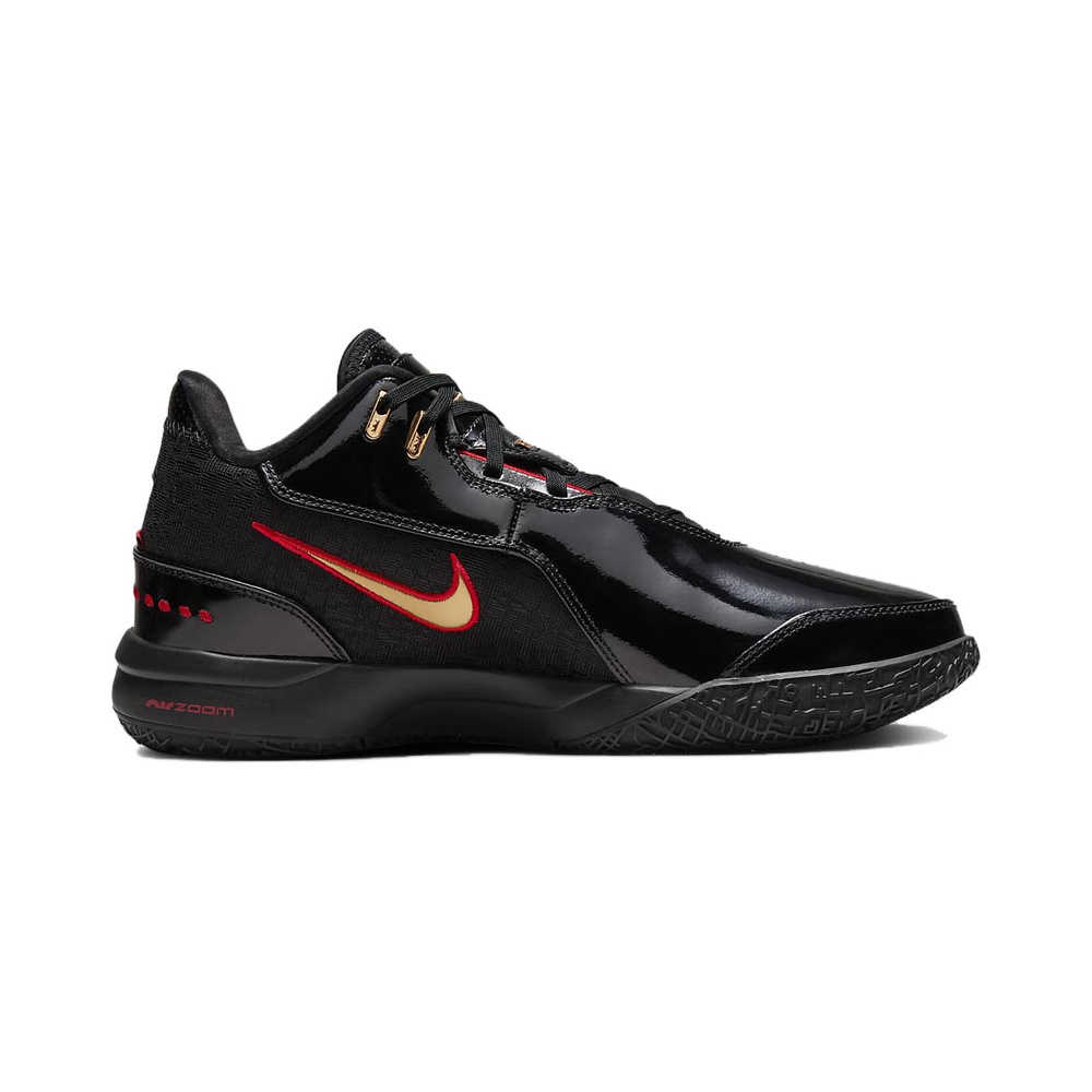 Nike Lebron Nxxt Gen 'Black / Hyper Crimson / White / Chrome' Мужские