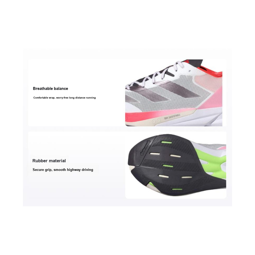 Adidas Adizero Adios 'Ftw White / Solar Red' Мужские