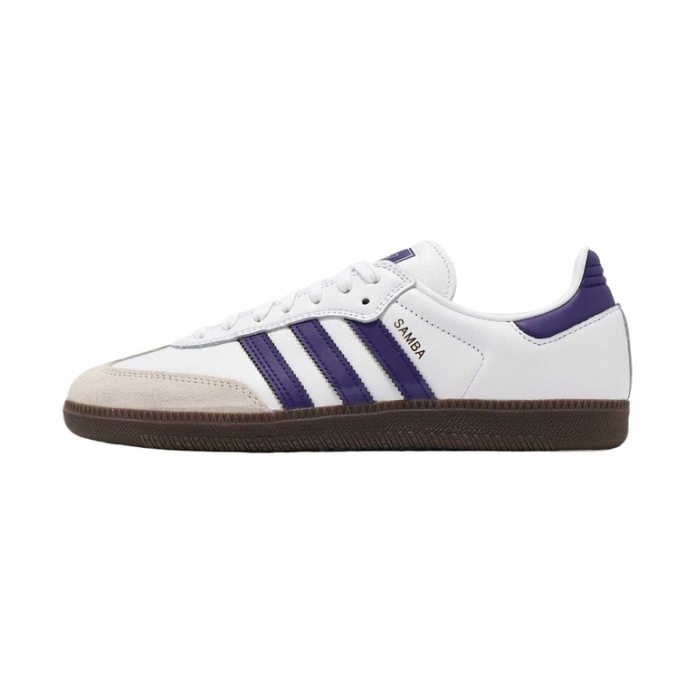 Adidas Samba 'Adv Cloud White Collegiate Purple Gold Metallic' Мужские