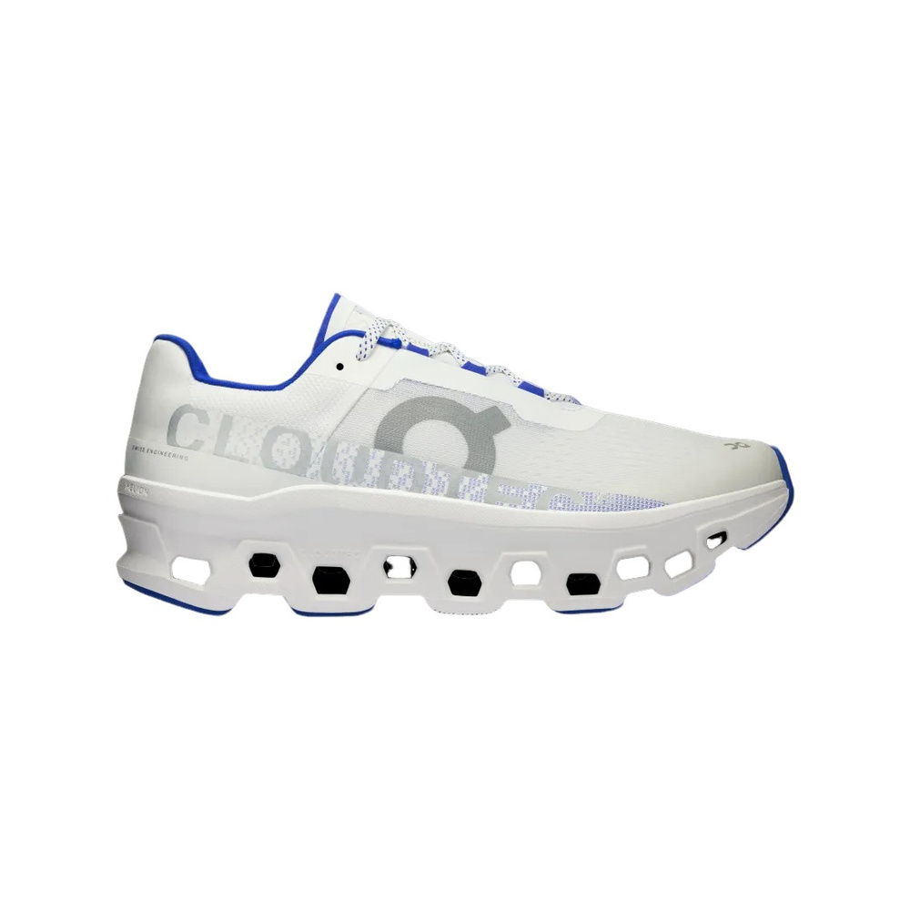 On Cloudmonster 'White / Indigo' Мужские