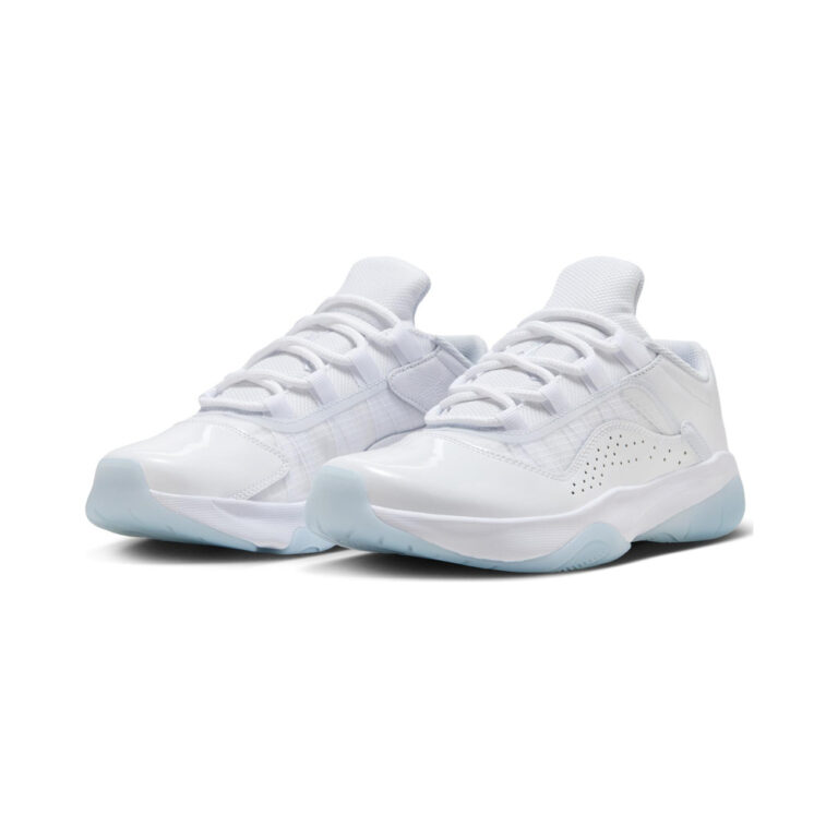 Air Jordan 11 'Obsidian / Lime Blast / Polar / Pink Foam' Женские