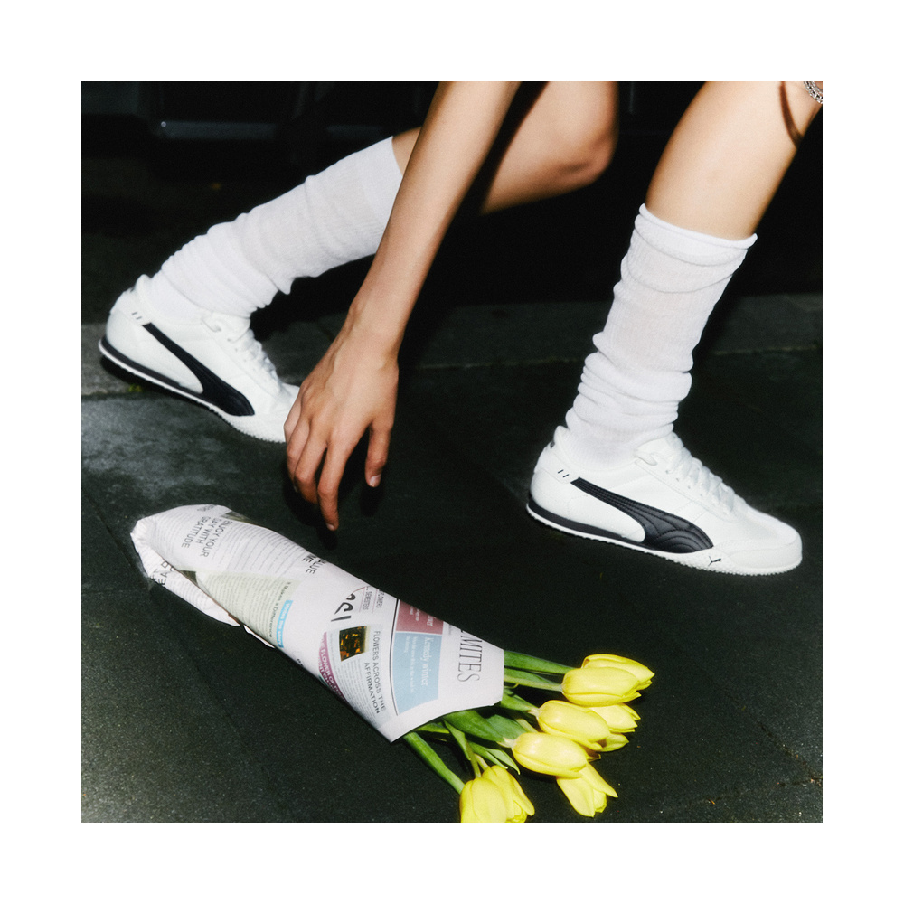 Puma Bella Ut 'Leather White Black' Мужские