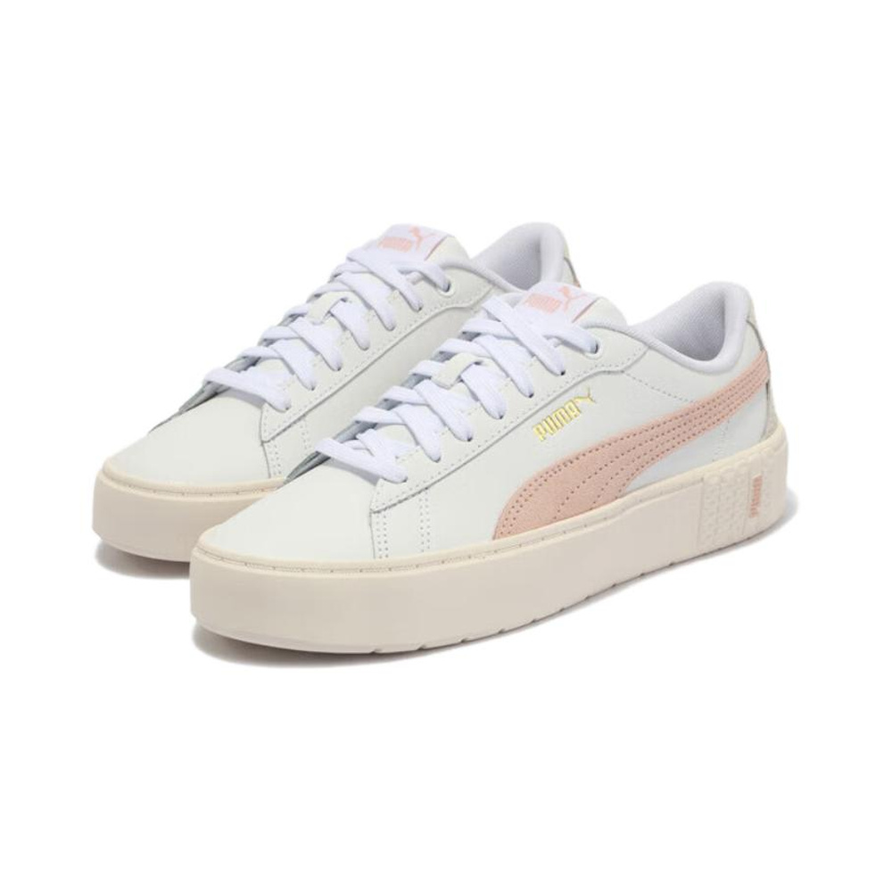 Puma Smash Platform 'White / Pink' Женские