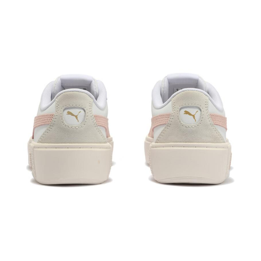 Puma Smash Platform 'White / Pink' Женские