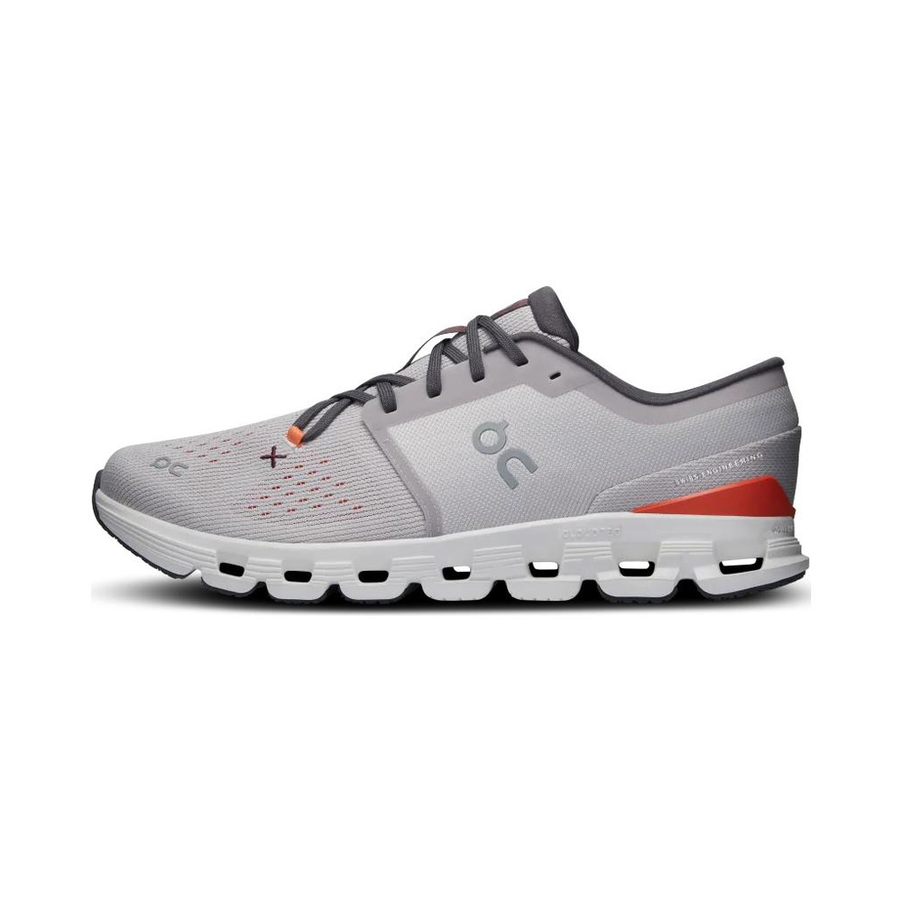Silver | Orange Red