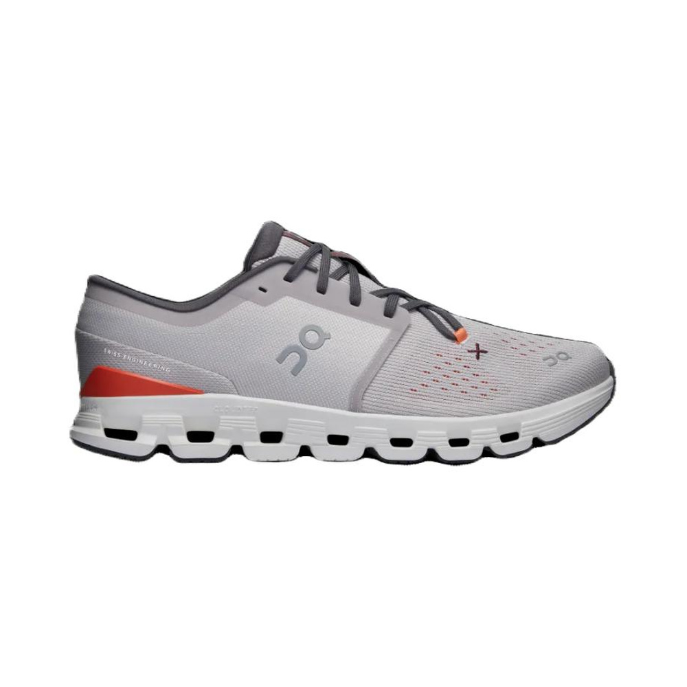 On Cloud X 4 'Silver | Orange Red' Мужские