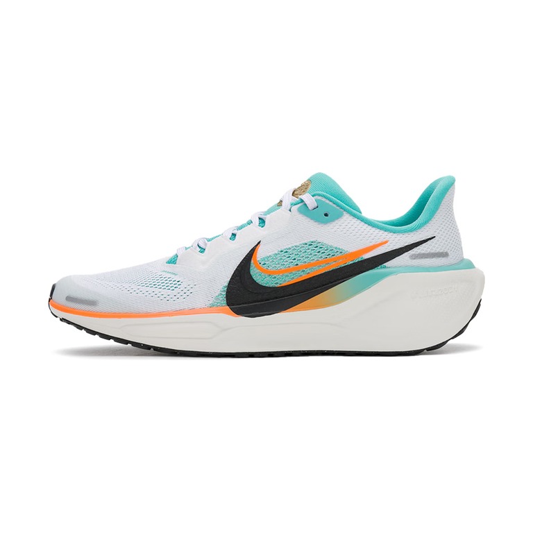 Nike Pegasus 41 'White / Pure Platinum / Metallic Silver / Dark Obsidian' Детские
