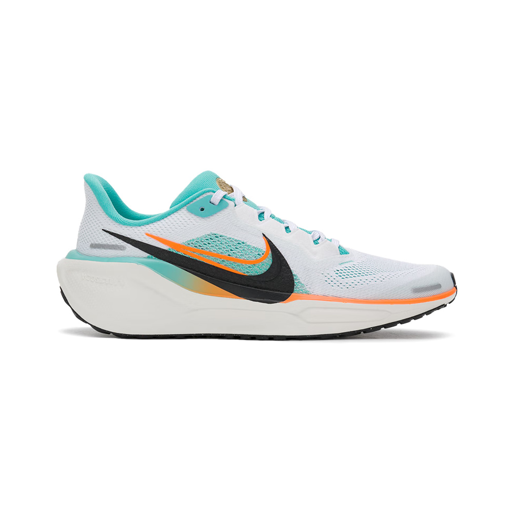Nike Pegasus 41 'White / Pure Platinum / Metallic Silver / Dark Obsidian' Детские