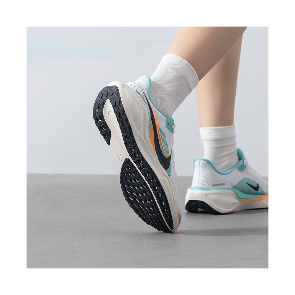 Nike Pegasus 41 'White / Pure Platinum / Metallic Silver / Dark Obsidian' Детские