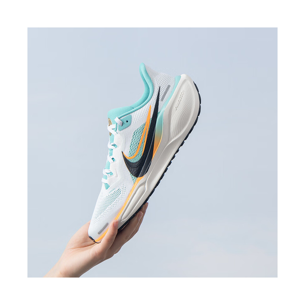 Nike Pegasus 41 'White / Pure Platinum / Metallic Silver / Dark Obsidian' Детские