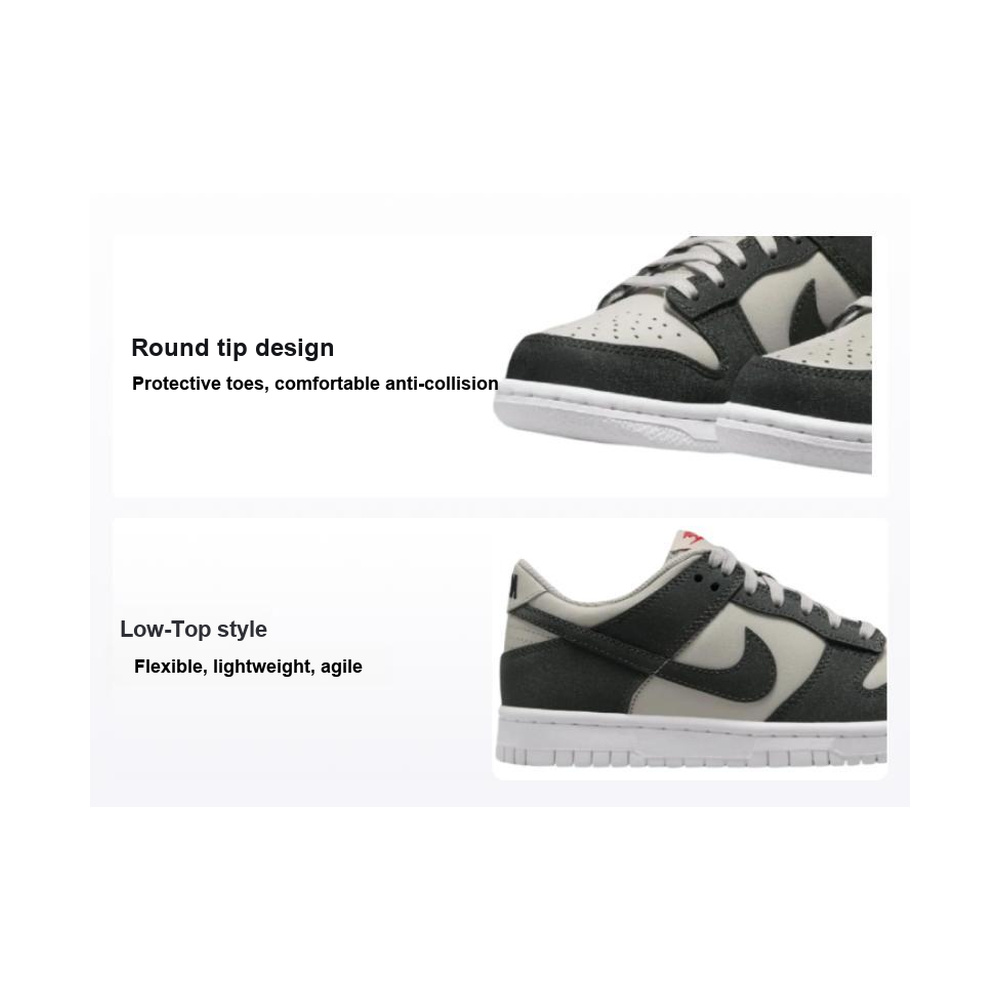 Nike Dunk Low 'Black / Anthracite / Black' Унисекс