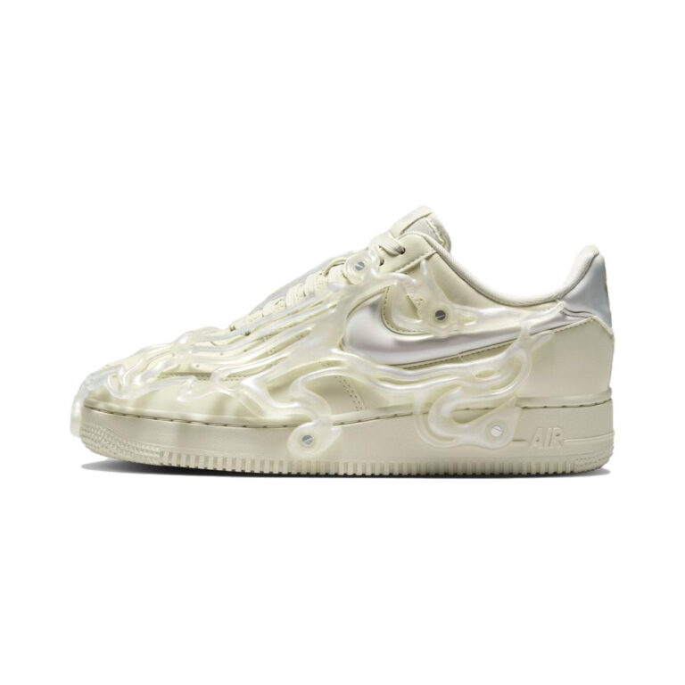 Nike Air Force 1 'Light Bone / Metallic Dark Grey / Black' Мужские