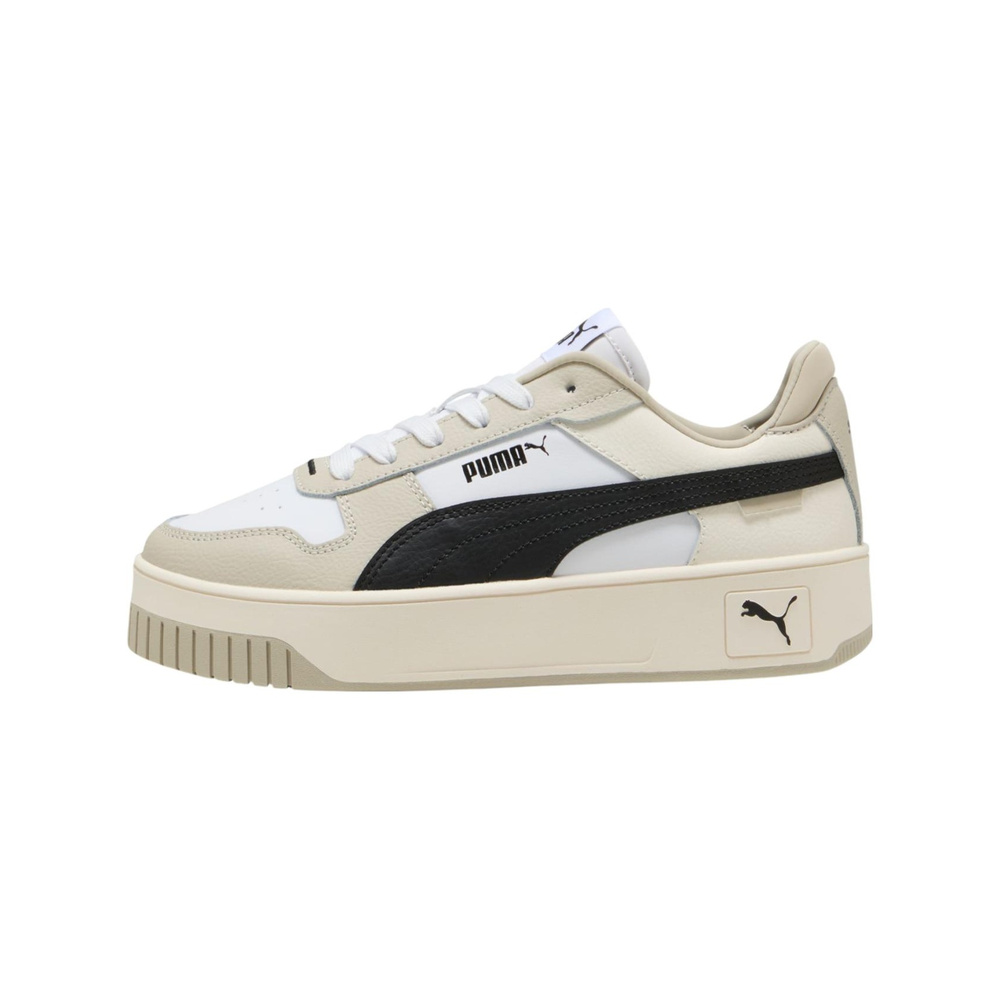 Beige / White / Black