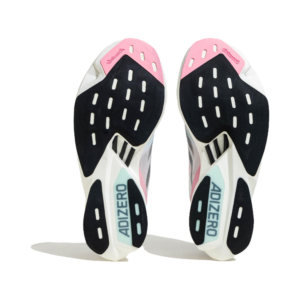 Adidas Adizero Adios 'White / Dark Grey / Pink' Мужские